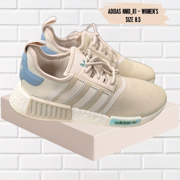 ADIDAS NMD_R1 BLISS/TECH EMERALD - SIZE: 8.5 - Picture 1 of 10